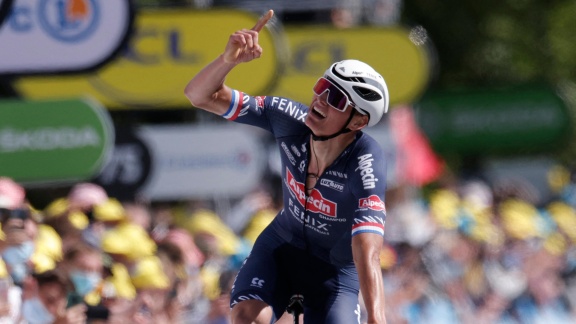 Sportschau Tour De France - Souvenirs - Van Der Poels Sieg In Mûr-de-bretagne 2021