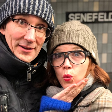 Anke Engelke und Kristian Thees