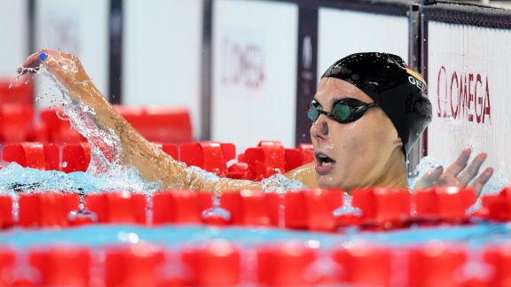 Sportschau Paralympics 2024 - Para-schwimmen: Deutscher Rekord Von Naomi Schwarz über 100 M Rücken