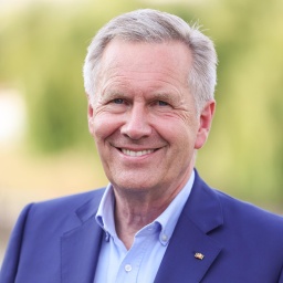 Porträt von Ex-Bundespräsident Christian Wulff.