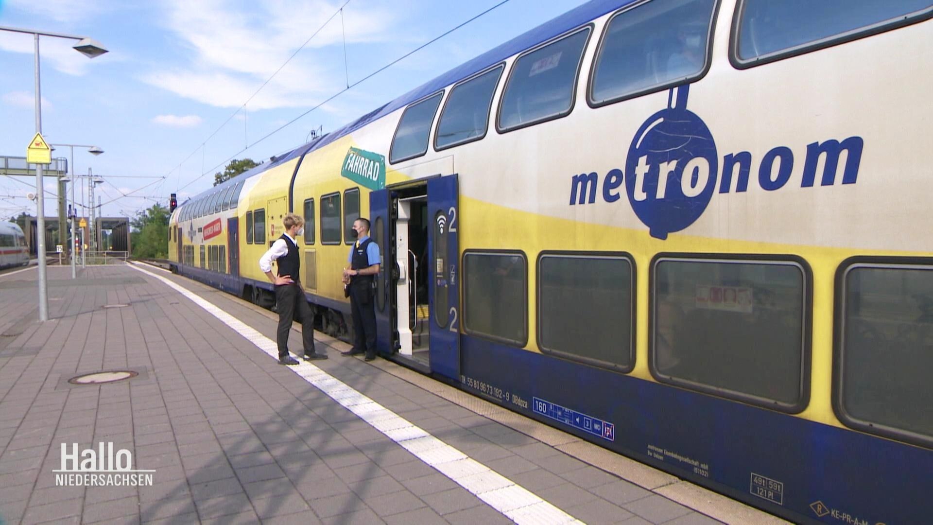 Hallo Niedersachsen Ein Tag als Fahrgastbetreuer im Metronom ARD