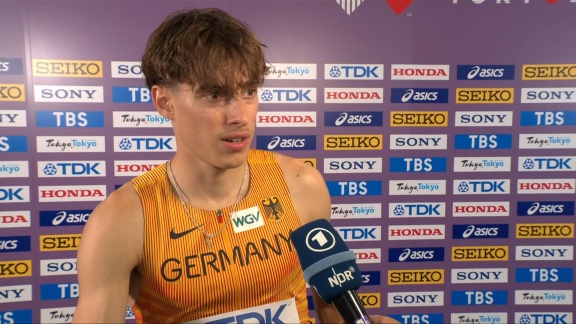 Sportschau Leichtathletik-wm 2025 - Alexander Stepanov - 'bin Mit Halsschmerzen Aufgewacht'