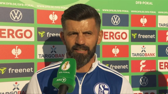 Sportschau - Schalke-trainer Muslic - 'da Dreht Sich Mein Magen Um'
