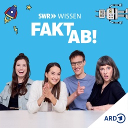 Das Podcastbild von &#034;Fakt ab! Eine Woche Wissenschaft&#034; mit Julia Nestlen, Sina Kürtz und Aeneas Rooch