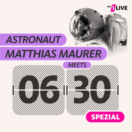 0630 - der News-Podcast-Episiodencover mit Matthias Maurer Astronaut