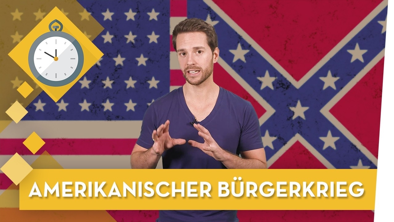 Der Amerikanische Bürgerkrieg | Geschichte musstewissen | ARD Mediathek