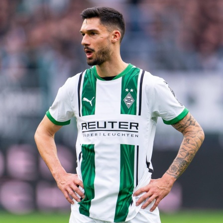 Tim Kleindienst im Spiel gegen Augsburg