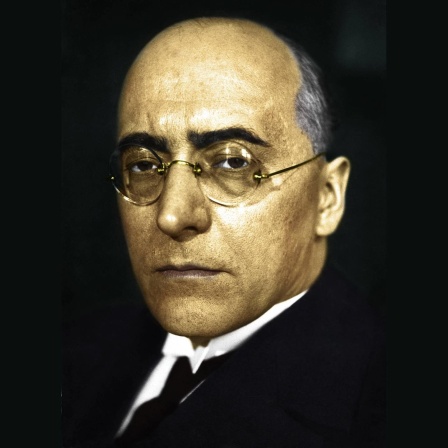 Reichskanzler Heinrich Brüning (1885 - 1970) von der Zentrumspartei, Foto um 1930