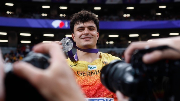 Sportschau Leichtathletik-wm 2025 - Hummel-silber - Leise Freude Und Viel Dankbarkeit