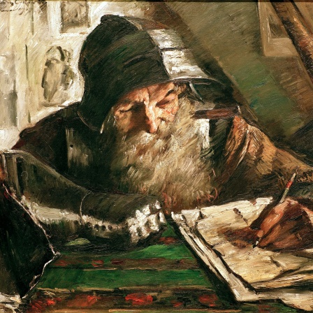 Goetz v. Berlichingen, der Ritter mit der Eisernen Hand, Gemaelde, 1917, von Lovis Corinth 