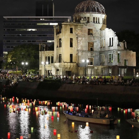 74. Jahrestag in Hiroshima