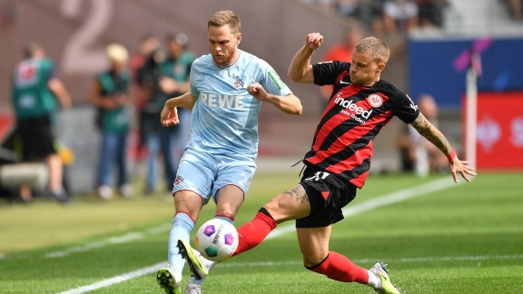 Sportschau Bundesliga - Köln Kassiert Späten Ausgleich In Frankfurt