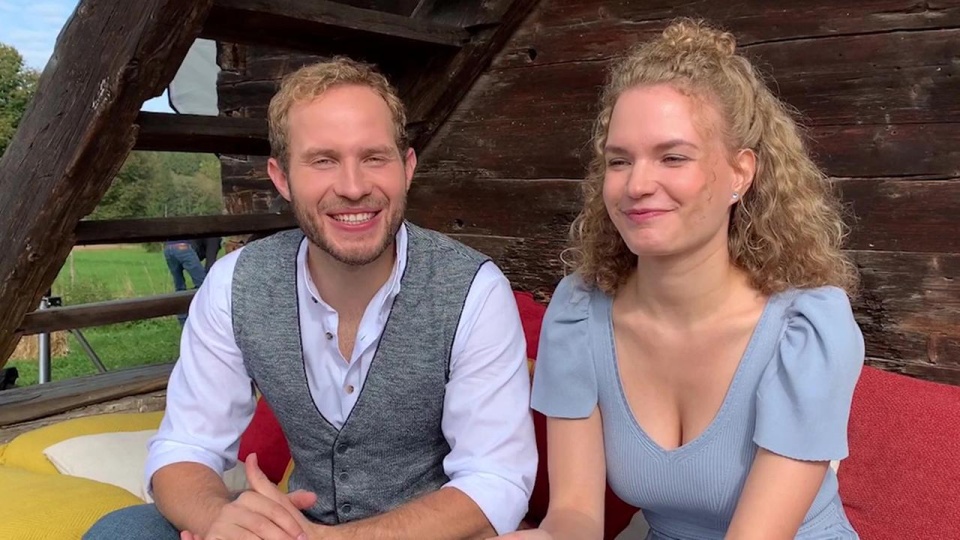 sturm der liebe opener staffel 17 hinter den kulissen mit christina und arne ard mediathek