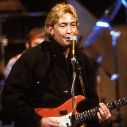 Chris Rea bei einem Auftritt 1984