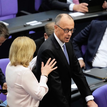Friedrich Merz nach der Niederlage bei der Kanzlerwahl (06.05.2025)