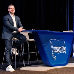 Fabian Drescher, neuer Präsident von Hertha BSC