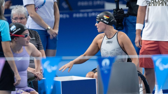 Sportschau Paralympics 2024 - Der Finallauf Von Tanja Scholz über Die 100m Freistil