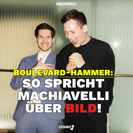 Machiavelli spricht über Bild 