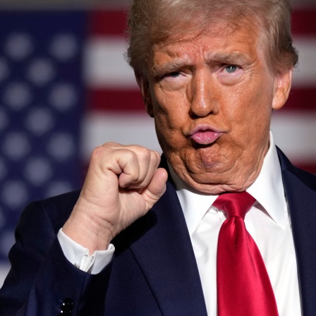 Republican presidential nominee former President Donald Trump