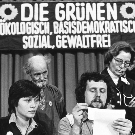 Gründungsparteitag der Grünen in Karlsruhe, Gruppenbild