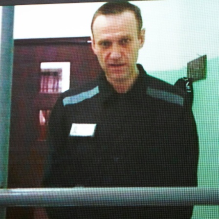 Der russische Oppositionelle Alexey Nawalny im Gefängnis
