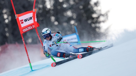 Sportschau Wintersport - Riesenslalom In Kranjska Gora - Der Erste Lauf Im Re-live