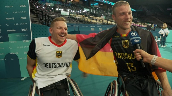 Sportschau Paralympics 2024 - Kapitän Haller Adelt Böhme - 'einer Der Besten Der Welt'