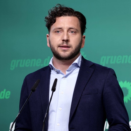 Felix Banaszak, Bundesvorsitzender Bündnis 90/Die Grünen, Archivbild: 20.01.2025