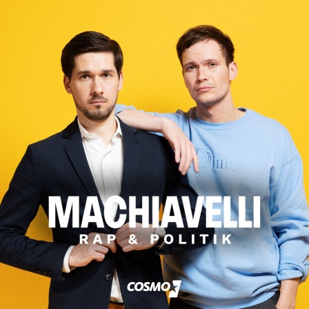 Vassili Golod und Jan Kawelke moderieren den Podcast "COSMO Machiavelli - Rap und Politik"