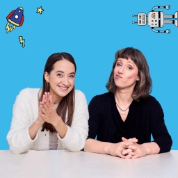 Die Hosts der Podcasts &#034;Fakt ab! Eine Woche Wissenschaft&#034;, Sina Kürtz und Charlotte Grieser