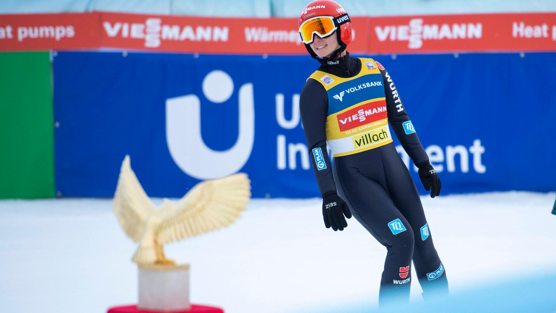 Sportschau Skispringen der Frauen in Ljubno der erste Durchgang