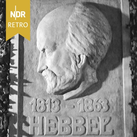 Relief Christian Friedrich Hebbels in Wesselburen, 1963.