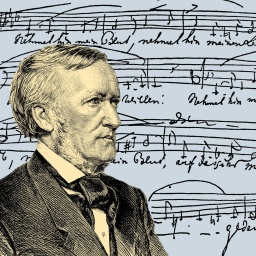 Richard Wagner im Cafe Lavena