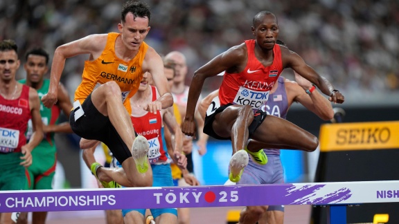 Sportschau Leichtathletik-wm 2025 - Die Schlussrunde Von Buchholz über 3000 Meter Hindernis