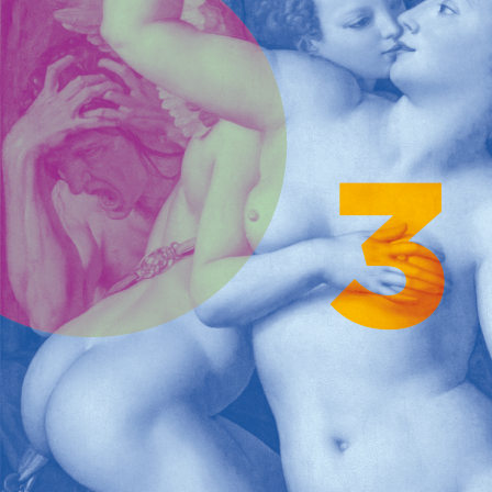 Bronzino: Eine Allegorie mit Venus und Amor, 1545, Öl auf Leinwand, National Gallery, London, England