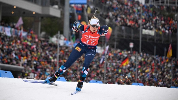 Sportschau Wintersport - Biathlon: Die Verfolgung Der Frauen In Oberhof