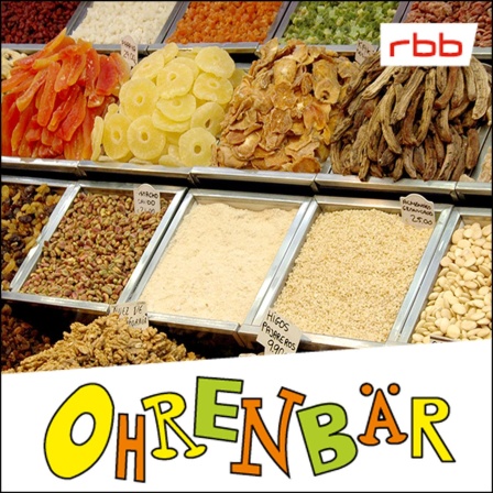 Getrocknete Früchte und Nüsse auf einem Basar (Quelle: rbb/OHRENBÄR/Birgit Patzelt)