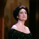 Edda Moser, berühmte deutsche Opernsängerin, Sopranistin, Ruhm erlangte sie auch durch ihre Königin-der-Nacht-Arie aus Mozarts Zauberflöte, diese Aufnahme befindet sich in der Raumsonde Voyager 2 und reist seit Jahrzehnten durchs All, Portrait 1994. Edda Moser, famous German opera singer, soprano, she also gained fame for her Queen of the Night aria from Mozart's Magic Flute, this recording is in the Voyager 2 space probe and has been travelling through space for decades, portrait 1994.