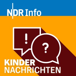 Podcast-Logo für die Kindernachrichten