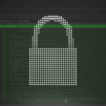 Symbolbild Datenschutz: Digitales Vorhängeschloss