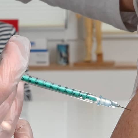 Impfung beim Hausarzt
