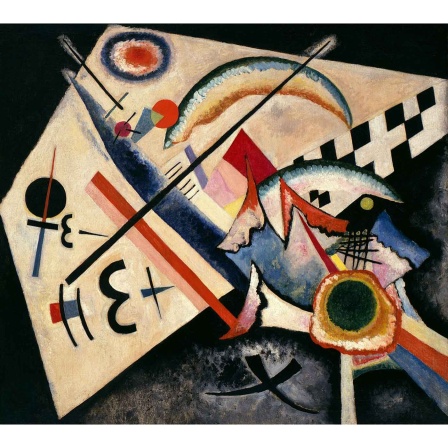Wassily Kandinsky Weißes Kreuz, 1922 Peggy Guggenheim Collection, Venedig (Bild: (Solomon R. Guggenheim Foundation, New York)