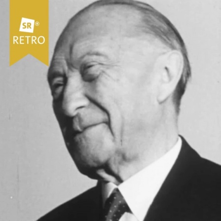 Porträt von Konrad Adenauer