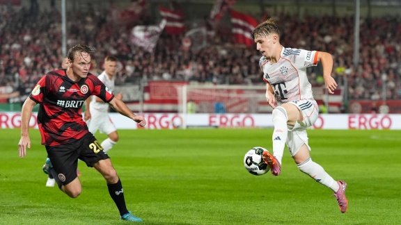 Sportschau - Last-minute-treffer Rettet Bayern In Wiesbaden