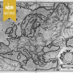 Europakarte von Mercator 1595