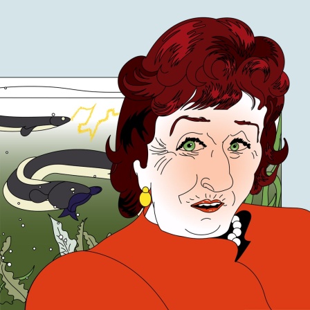 Illustration zur Hörspielserie "Die Erschöpften".