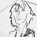 Eine Zeichnung von Patti Smith
