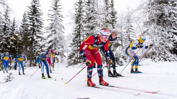 Sportschau - Massenstart Der Frauen In Lillehammer