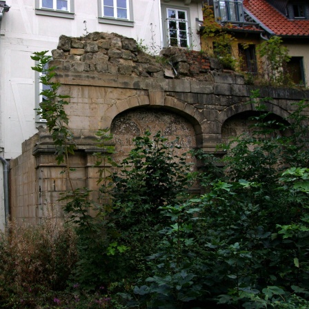 Überreste der Halberstädter Synagoge in der Altstadt von Halberstadt
