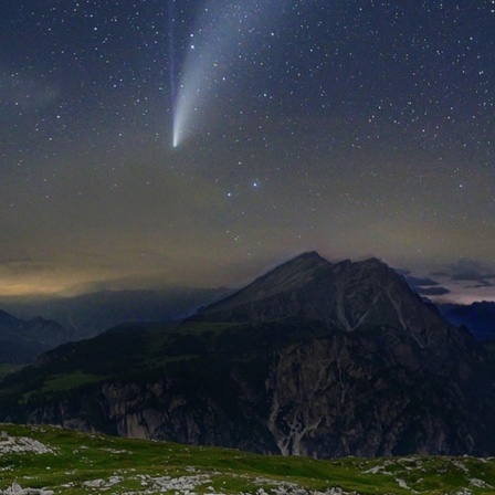 2024: Kometen, Sonnenfinsternis, Sternschnuppen - Was bringt der Nachthimmel?